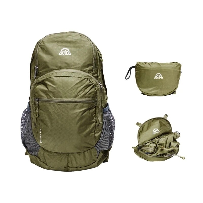 Mochila Compactable Bernice 25 Litros Verde Doite
